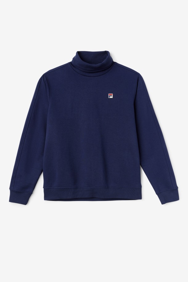 Noah Fleece Cuello Alto Peacoat Fila Outlet