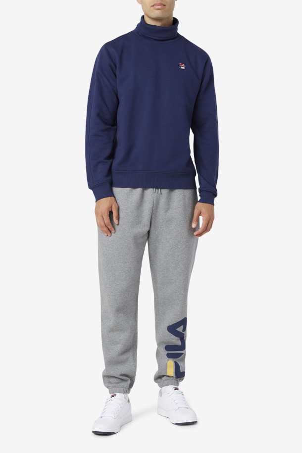 Noah Fleece Cuello Alto Peacoat Fila Outlet
