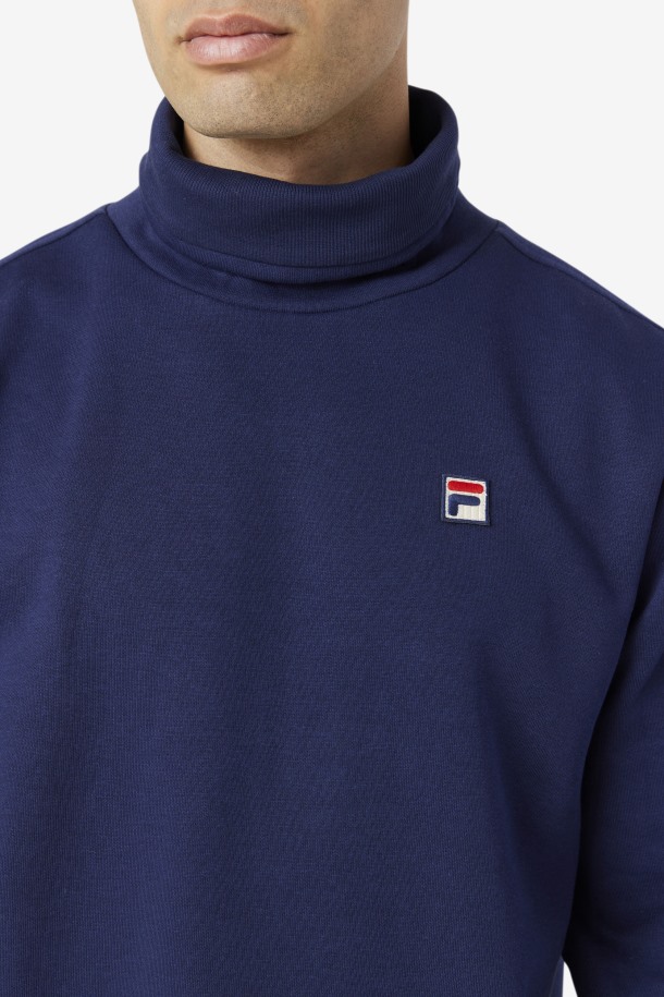 Noah Fleece Cuello Alto Peacoat Fila Outlet