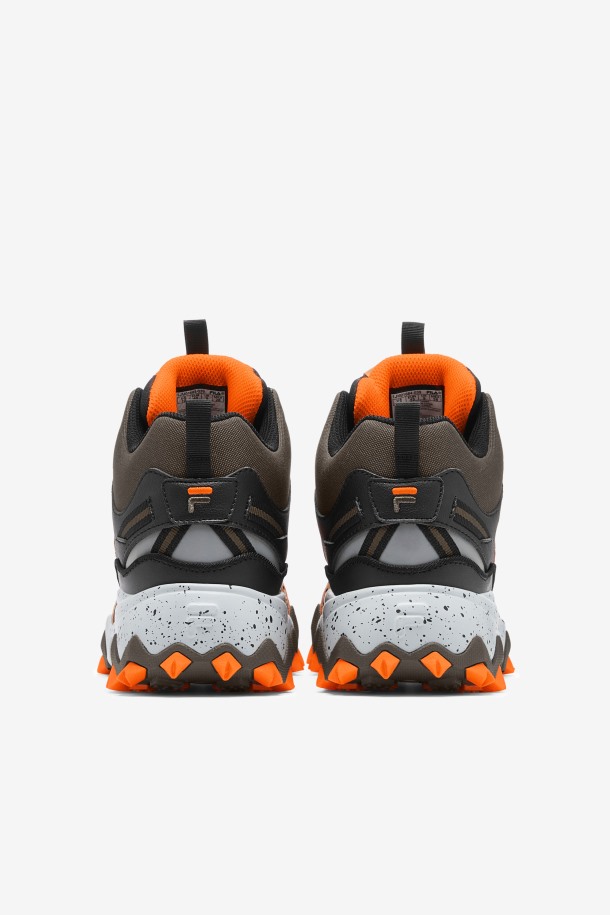 Negro/major Marrón/naranja Fila Outlet Hombre Oakmont Tr Mid