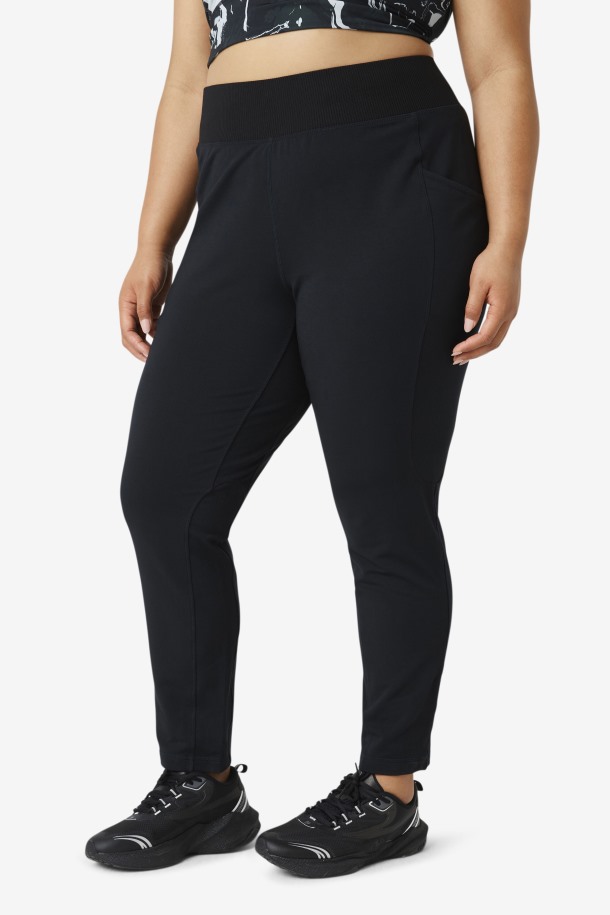 Pantalón Fi-lux Slim Leg Negro Fila Outlet
