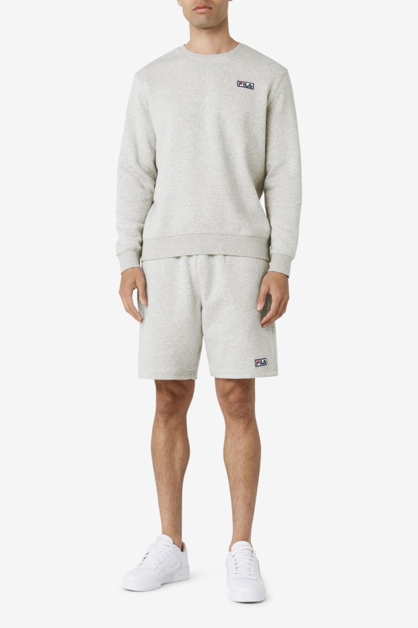 Gris Jaspeado Kylan Corto Fila Outlet