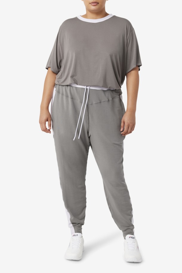 Fi-lux Textura Jogger Fila Puntos De Venta Gárgola/azul Lavanda