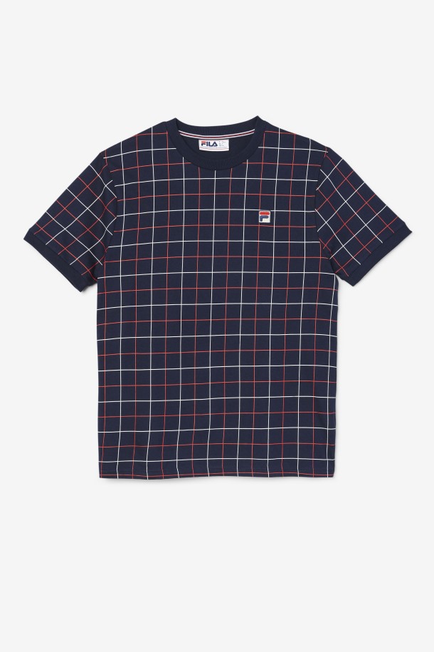 Casbian Crew Azul Marino/rojo/blanco Fila Outlet