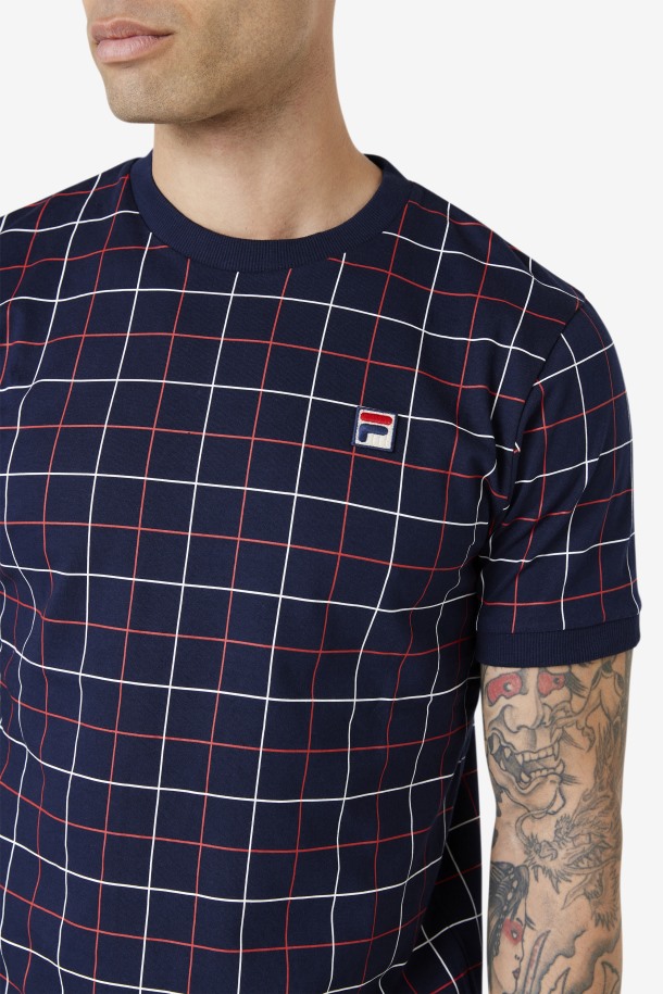 Casbian Crew Azul Marino/rojo/blanco Fila Outlet