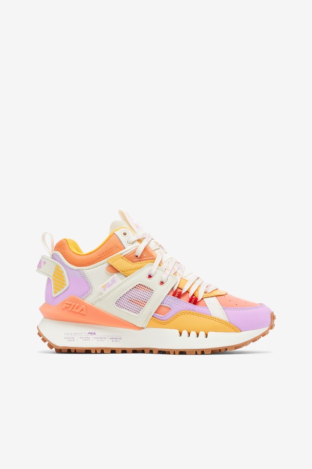 Fila Mujer Spectra Orange/crocus Petal/gardenia Outlet
