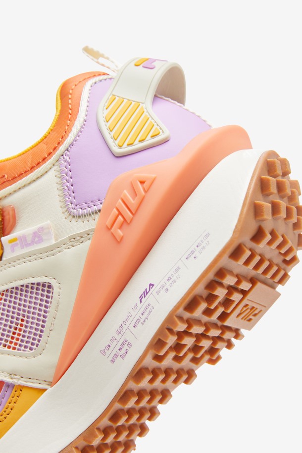 Fila Mujer Spectra Orange/crocus Petal/gardenia Outlet