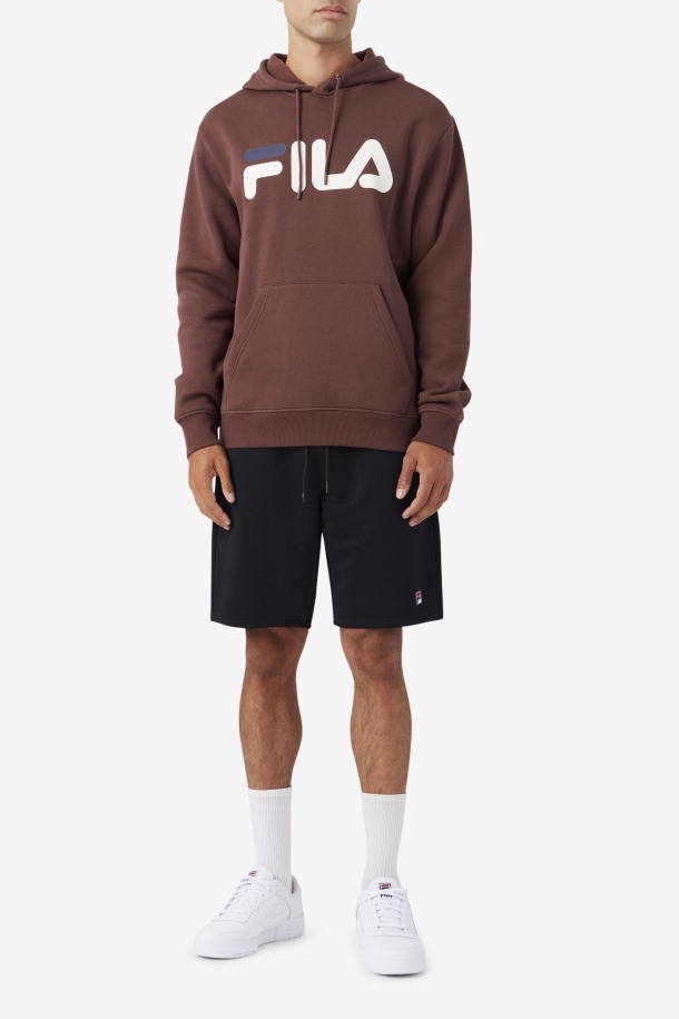 Marrón Piedra/egret/azul Marino Fila Outlets Samari Sudadera Con Capucha