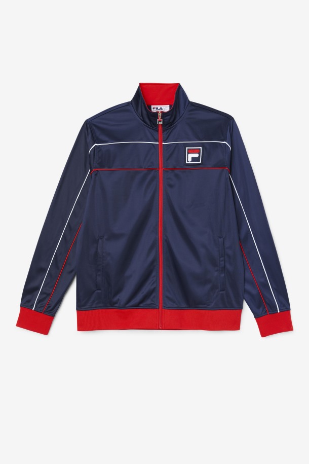 Fila Outlets Chaqueta De Chándal Wayan Azul Marino/rojo/blanco