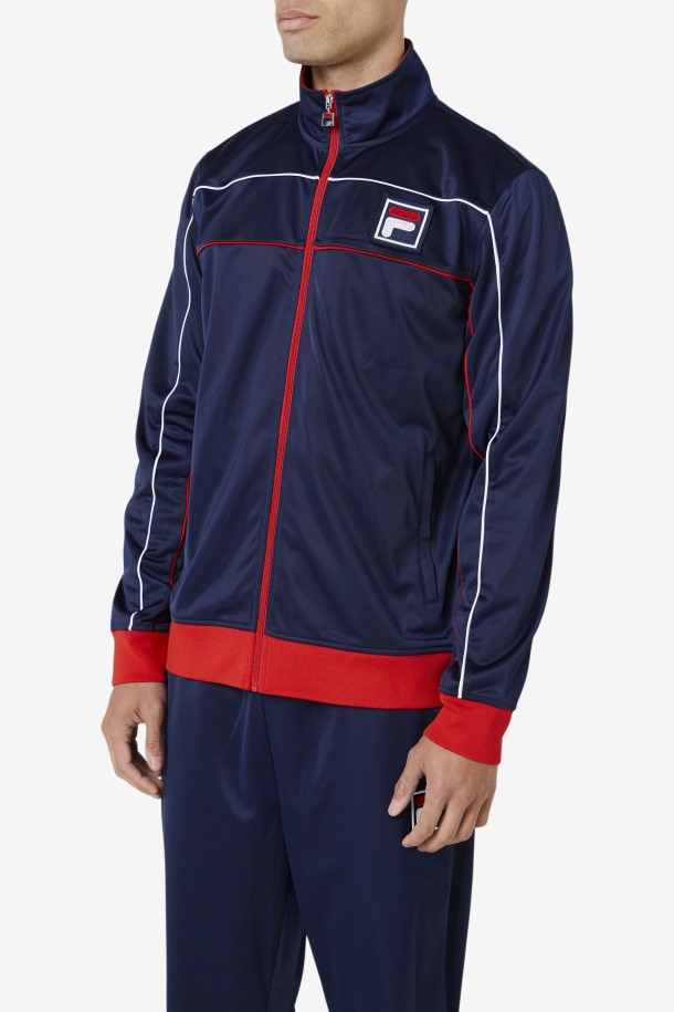 Fila Outlets Chaqueta De Chándal Wayan Azul Marino/rojo/blanco