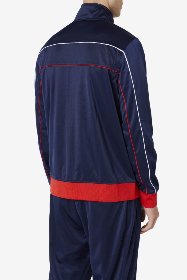 Fila Outlets Chaqueta De Chándal Wayan Azul Marino/rojo/blanco