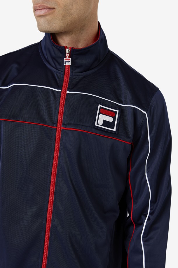 Fila Outlets Chaqueta De Chándal Wayan Azul Marino/rojo/blanco