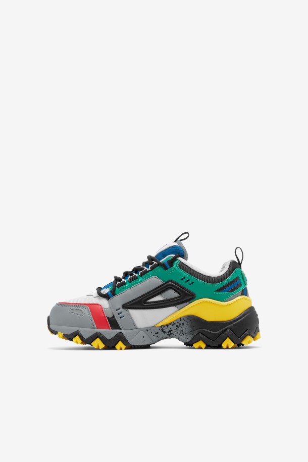 Fila Outlets Niños Pequeños Oaktmont Tr Gris Glaciar/monumento/negro