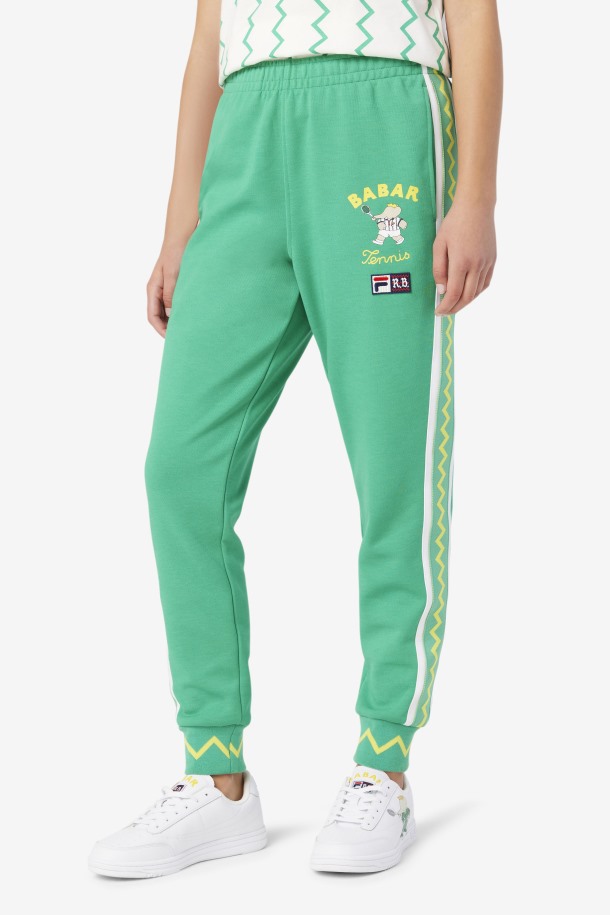 Fila Outlets Deep Mint/white Fila X Rb Babar Evertt Jogger