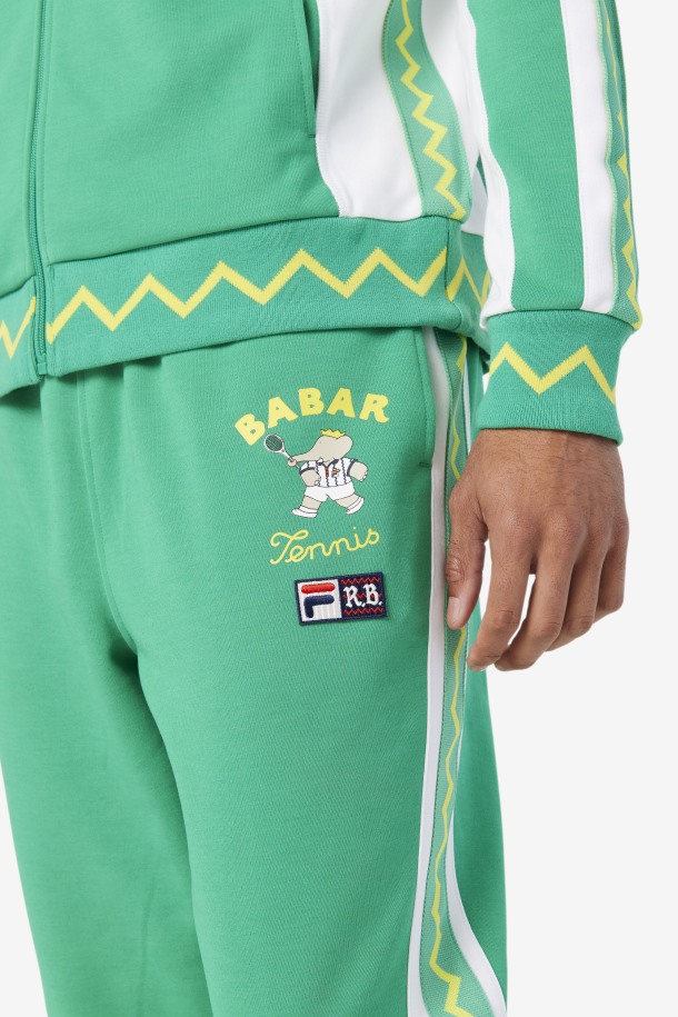 Fila Outlets Deep Mint/white Fila X Rb Babar Evertt Jogger