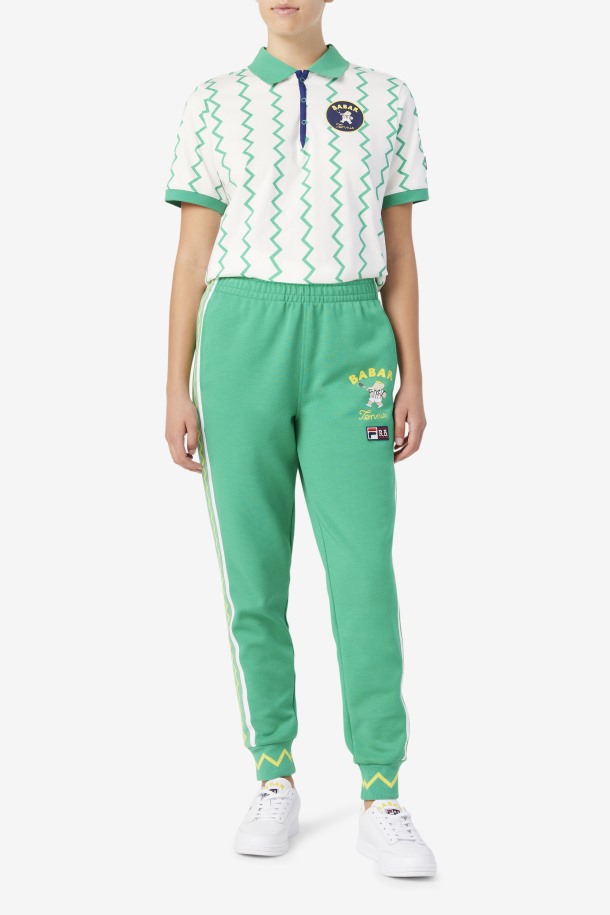 Fila Outlets Deep Mint/white Fila X Rb Babar Evertt Jogger