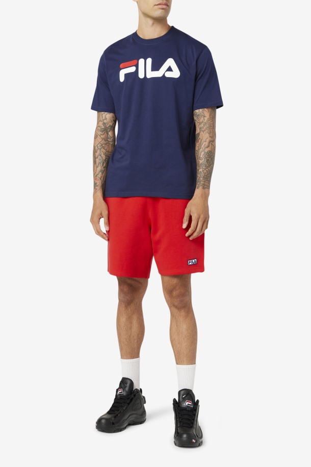 Fila Outlets Hombre Eagle Tee Peacoat/white/chinese Red