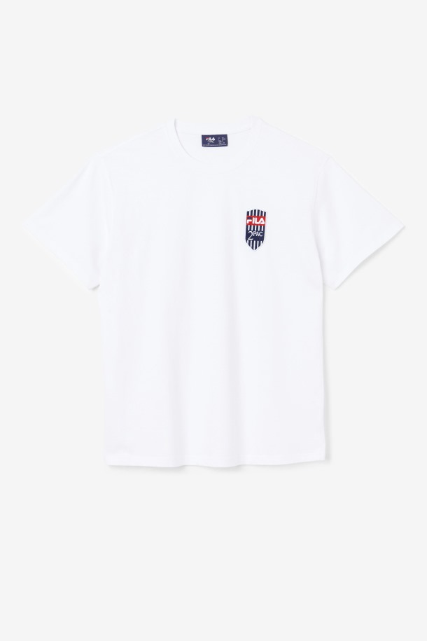 Camiseta Blanca Parche 2pac Fila Outlet