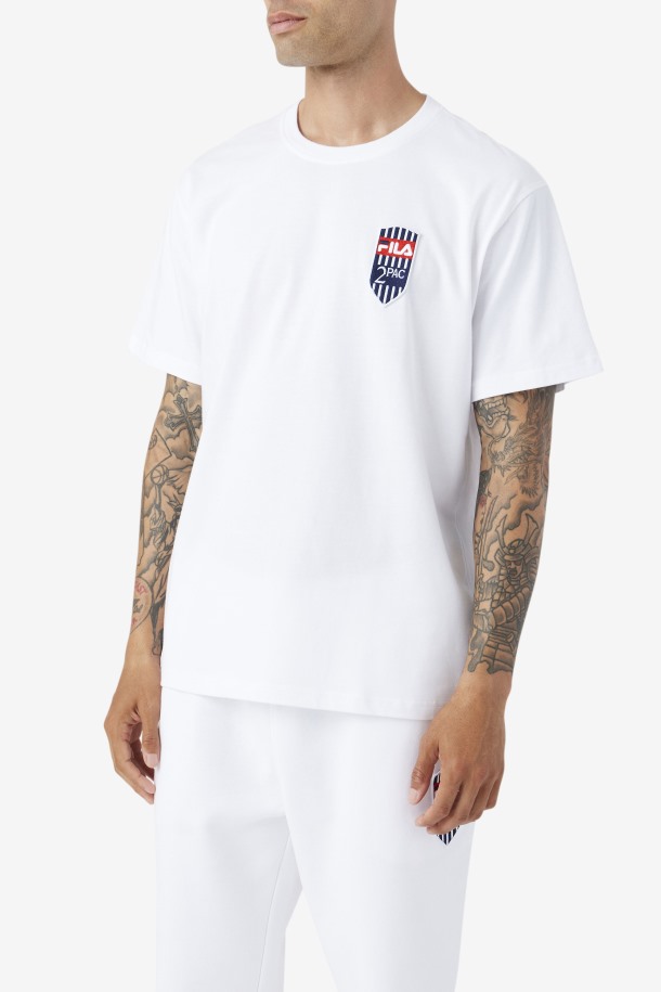 Camiseta Blanca Parche 2pac Fila Outlet