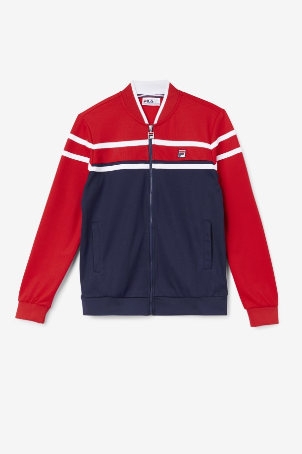 Fila Outlet Naso Chaqueta Azul Marino/rojo/blanco