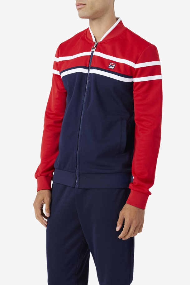 Fila Outlet Naso Chaqueta Azul Marino/rojo/blanco