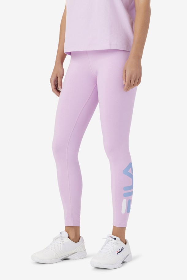 Legging Elora Orquídea/azul/blanco Fila Outlet