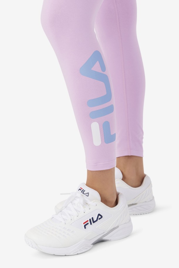 Legging Elora Orquídea/azul/blanco Fila Outlet