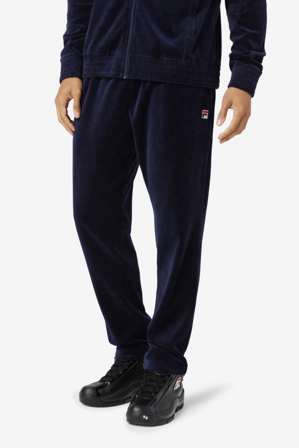Pantalón Terciopelo O-fit Queue Outlets Navy/gardenia/red