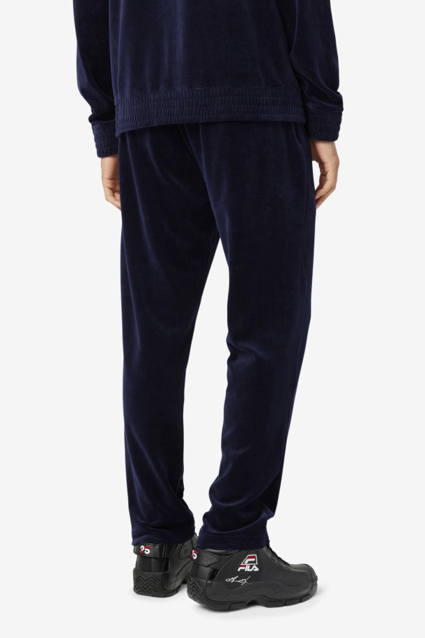 Pantalón Terciopelo O-fit Queue Outlets Navy/gardenia/red