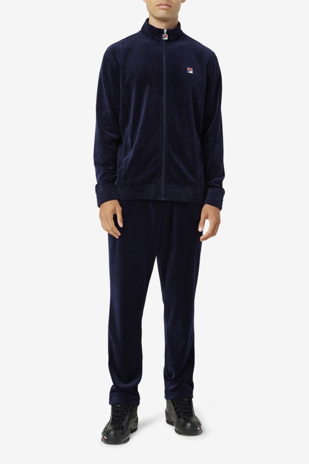 Pantalón Terciopelo O-fit Queue Outlets Navy/gardenia/red