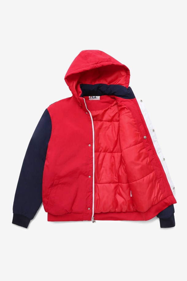 Salidas De Cola P1 Salidas De Cola Chaqueta Tecnica Rojo/peacoat/blanco