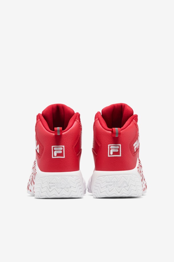 Fila Mb Rojo/blanco Para Niños Grandes Outlet