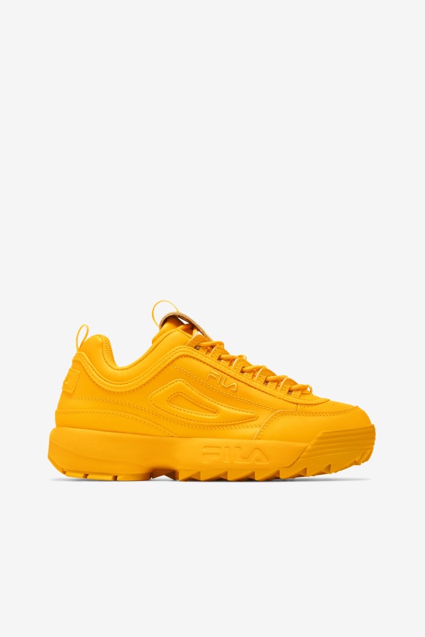 Zapatillas Fila Mujer Doradas Disruptor 2 Premium
