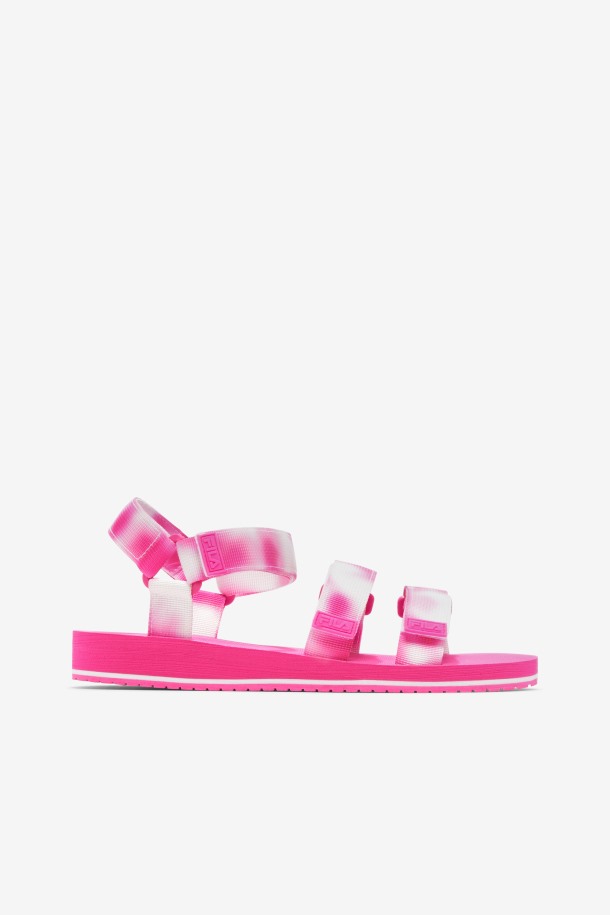 Multi/rosa Glo/blanco Fila Outlet Mujer Drifter Ts Tie Dye