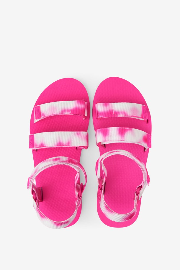 Multi/rosa Glo/blanco Fila Outlet Mujer Drifter Ts Tie Dye