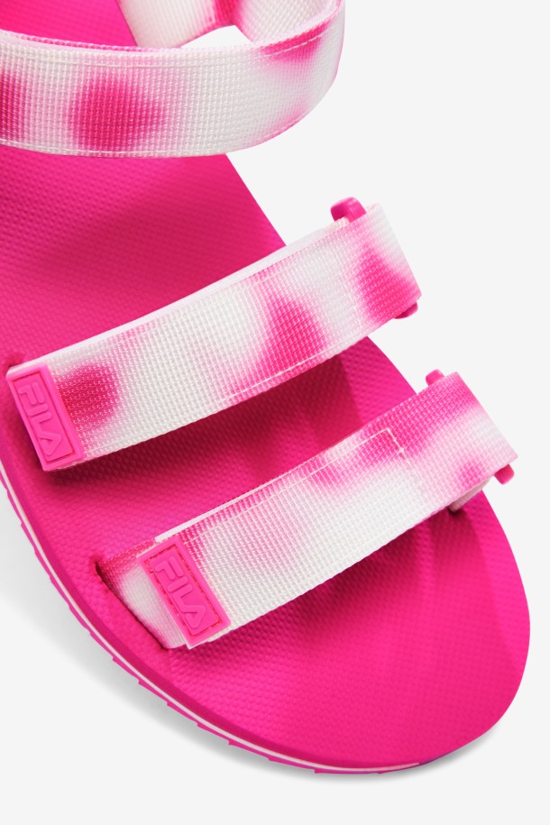 Multi/rosa Glo/blanco Fila Outlet Mujer Drifter Ts Tie Dye