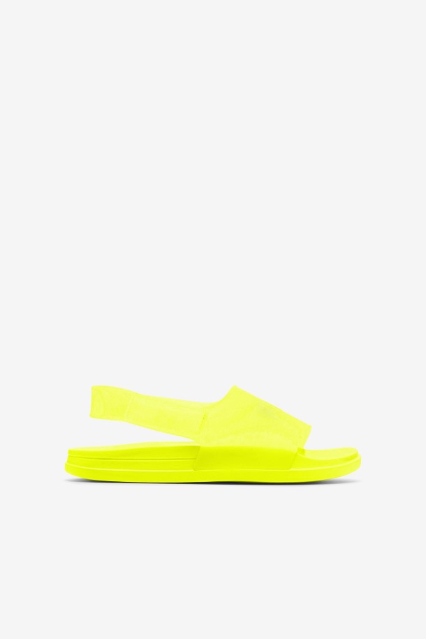 Chanclas Saveeno Para Niños Grandes Amarillas De Fila Outlets