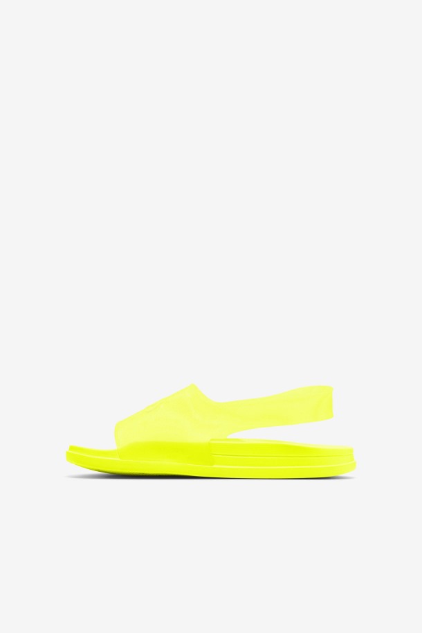 Chanclas Saveeno Para Niños Grandes Amarillas De Fila Outlets
