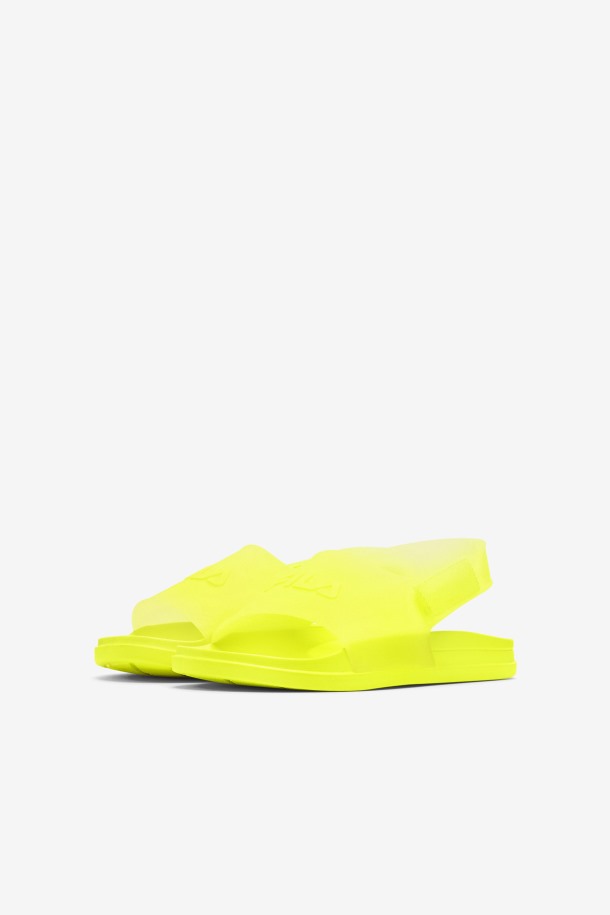 Chanclas Saveeno Para Niños Grandes Amarillas De Fila Outlets