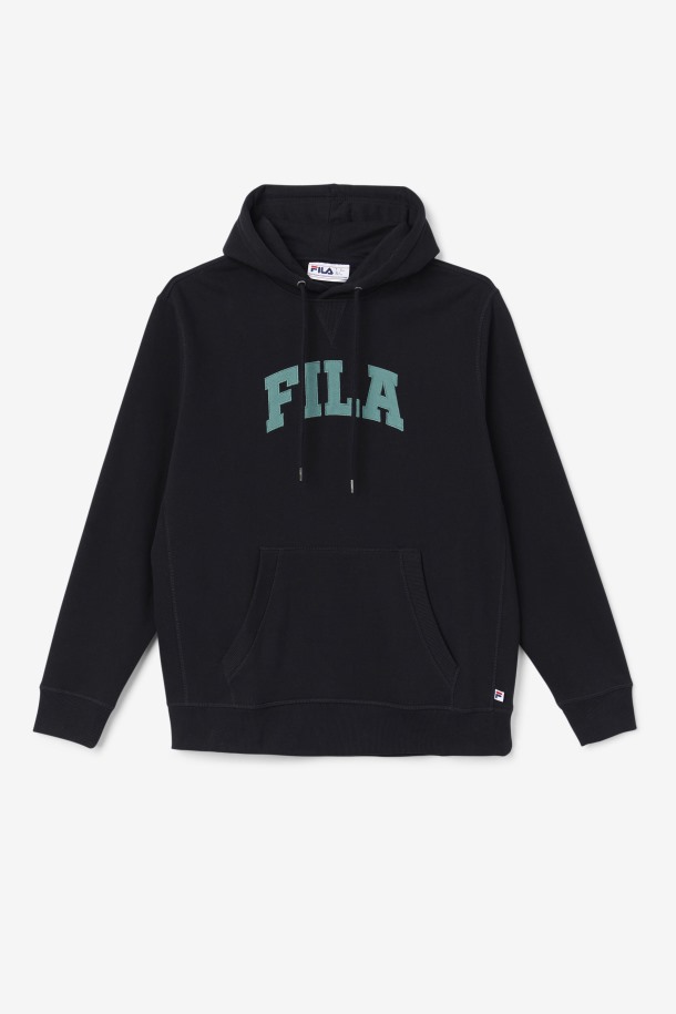 Brook Sudadera Con Capucha Fila Outlets Negro/azul Abeto
