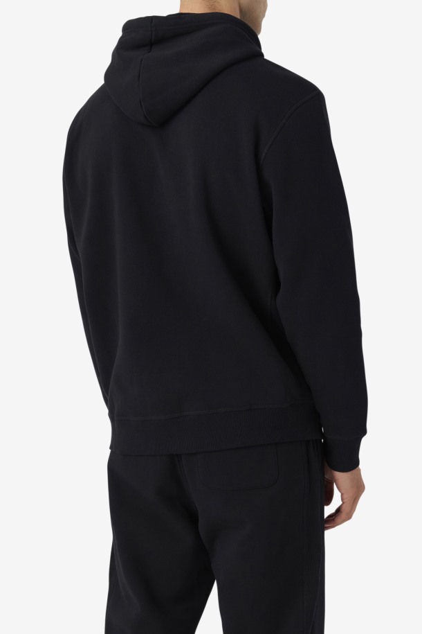 Brook Sudadera Con Capucha Fila Outlets Negro/azul Abeto