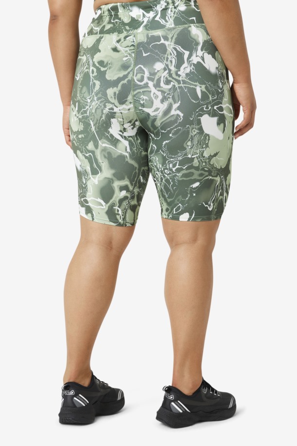Forza 8\" Bike Short Basil Marble Fila Outlets