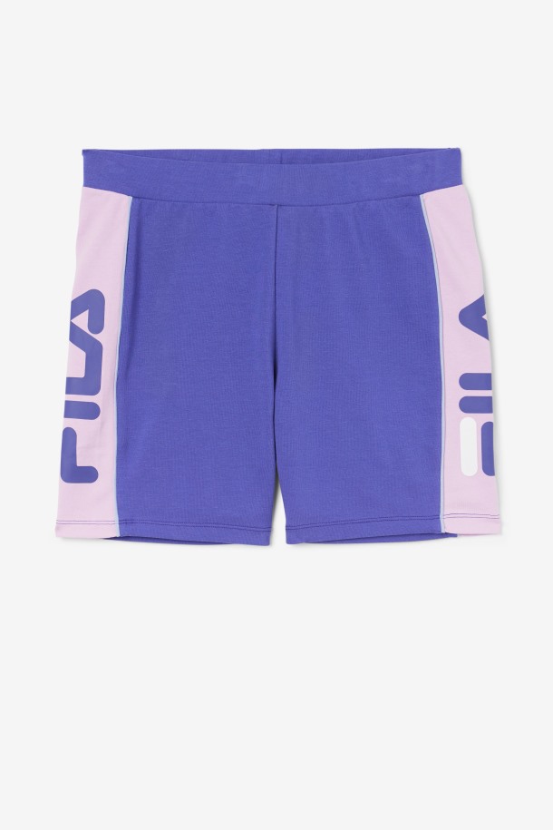 Pantalón Corto Cola Davina Azul/orquídea/azul/blanco Outlet
