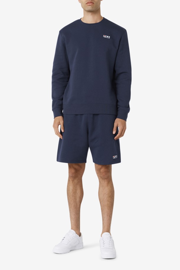 Garran Crew Azul Marino/blanco Fila Outlet