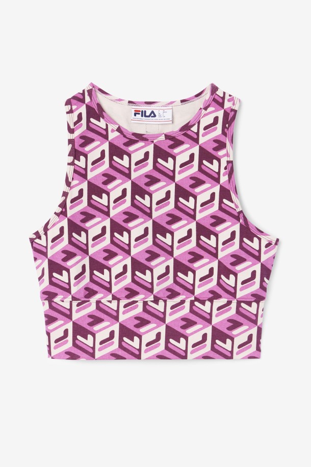Colorete/popurrí/vino De Uva Emmaline Tank Fila Outlets