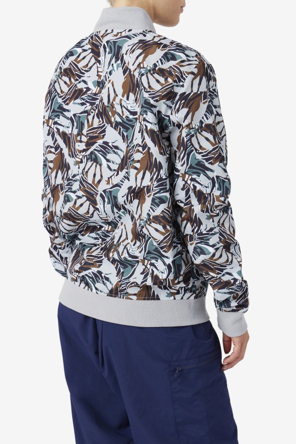 Chaqueta Bomber Mav Con Estampado De Jirafas Fila Outlet