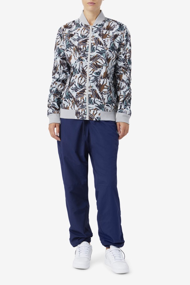 Chaqueta Bomber Mav Con Estampado De Jirafas Fila Outlet