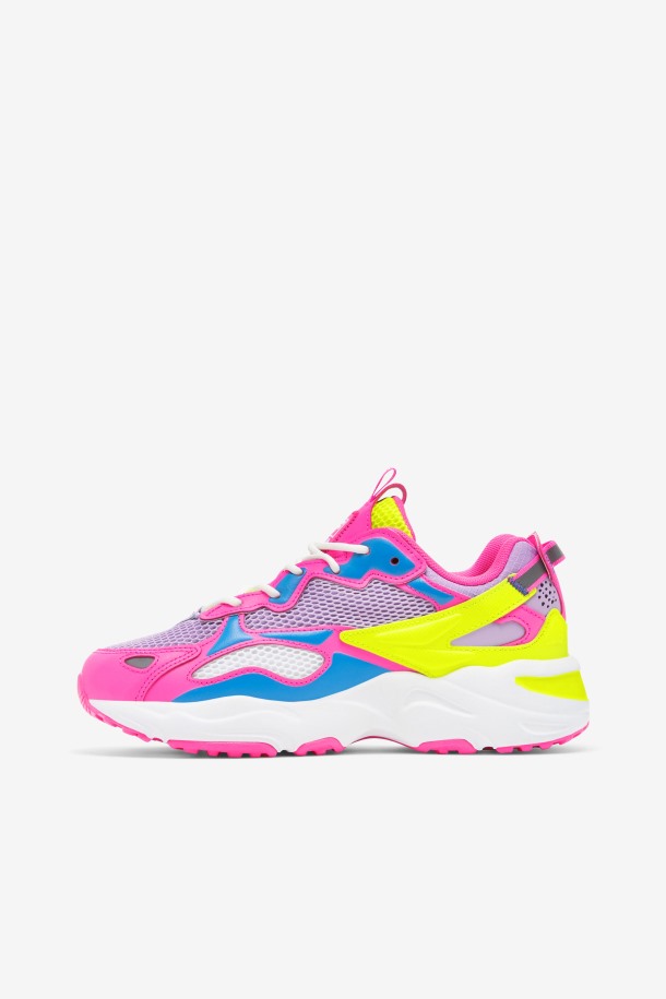 Crocus Petal/rosa/amarillo Mujer Ray Tracer Apex Fila Outlet