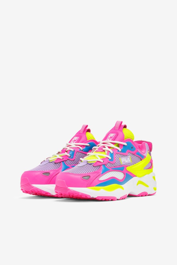 Crocus Petal/rosa/amarillo Mujer Ray Tracer Apex Fila Outlet
