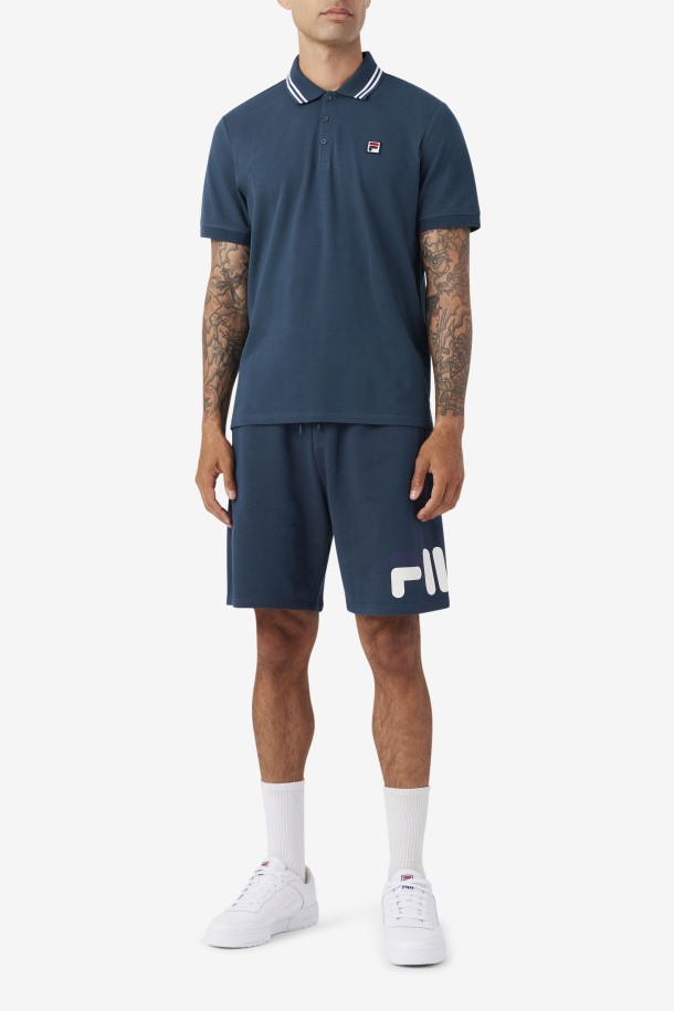 Fila Outlets Teal/egret/navy Zeshawn Short
